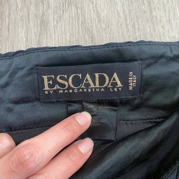 Escada Textured Pencil Skirt Size EU34/US0 Career Professional Workwear EUC - Picture 4 of 7